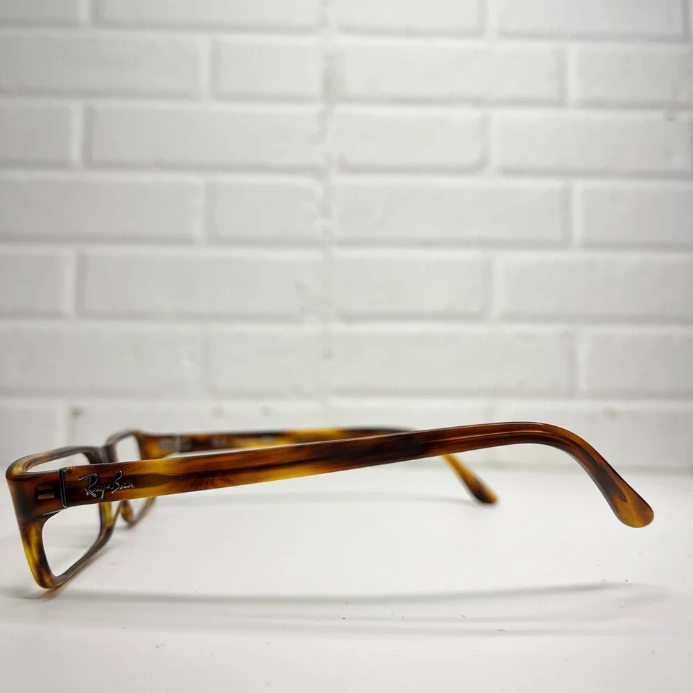 Ray-Ban RB5120 2144 Brown Rectangle Eyeglasses Frame 53-17-135 1085
